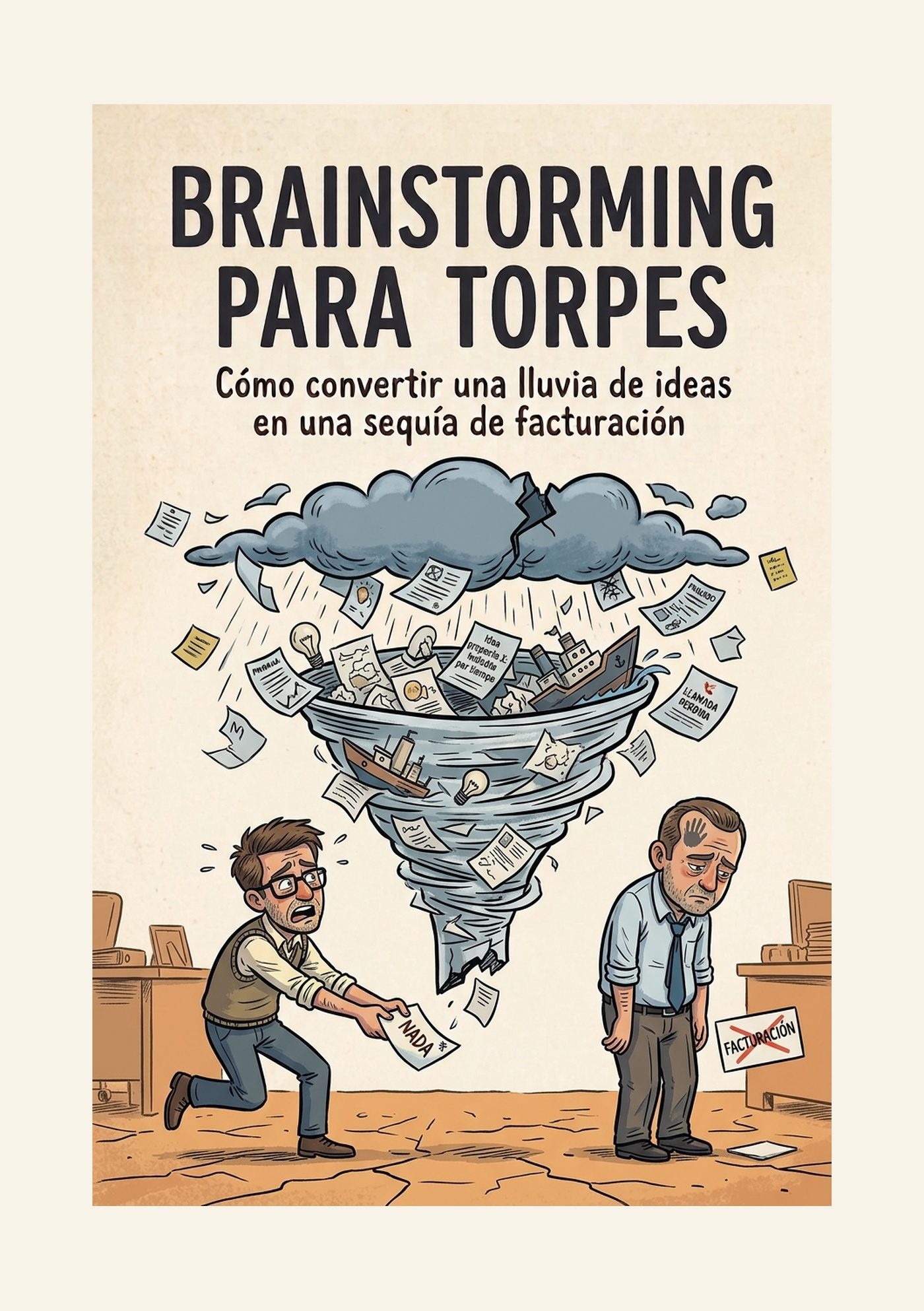 Portada oficial del libro Brainstorming para torpes